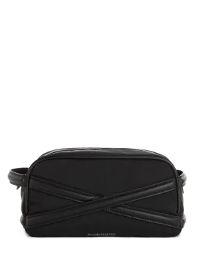 ALEXANDER MCQUEEN  Trousse de toilette en nylon  - Noir