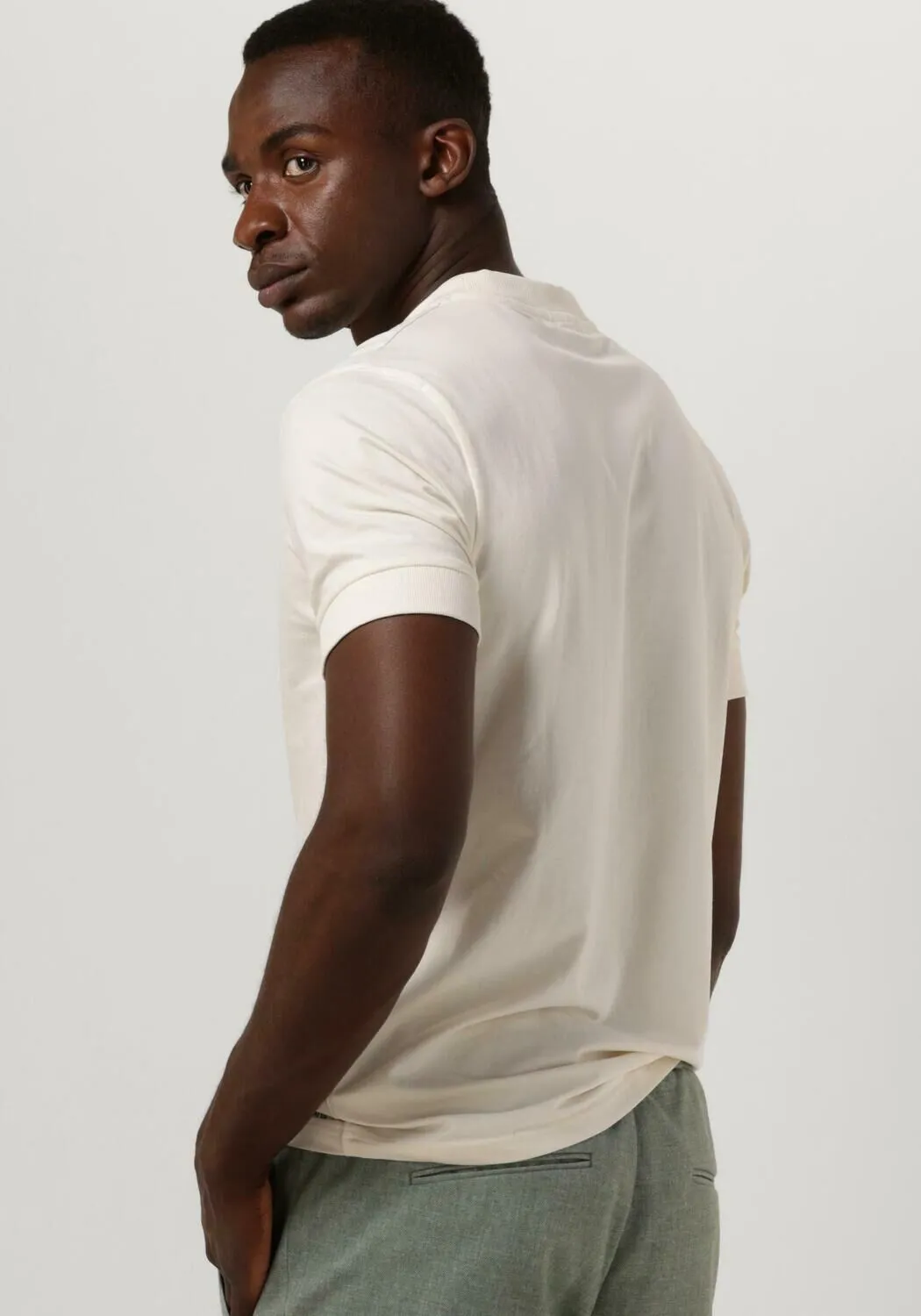 drykorn t-shirt anton 520062 écru