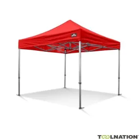Grizzly Outdoor GOW5033R GO-WORK50 Tente de travail 3x3 m Rouge