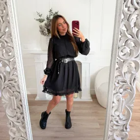 ROBE PLUMETIS BLACK