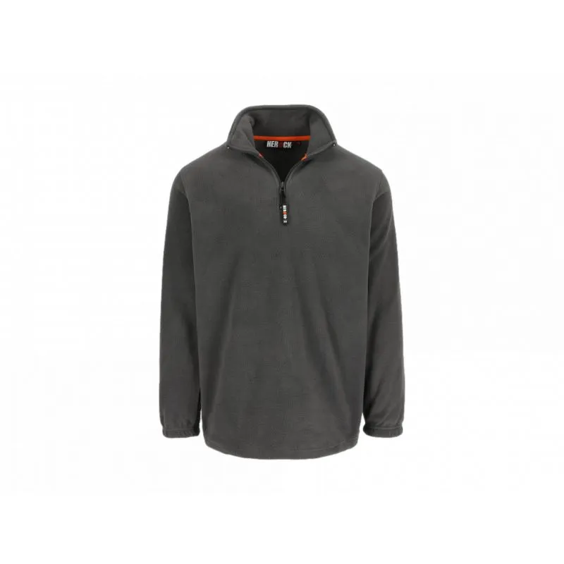 Sweat de travail Antalis en polaire gris - Herock