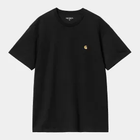 T-Shirt CHASE Black / Gold