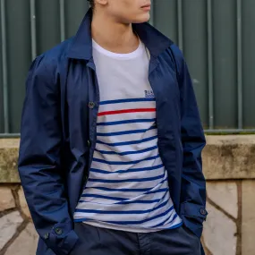 T-shirt marinière bleu royal
